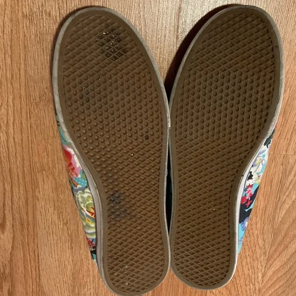 Floral Print Vans🌺 - Picture 7 of 8